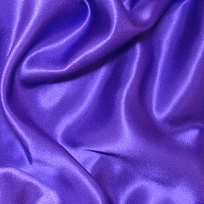 Purple Charmeuse/Silk Crepe Satin