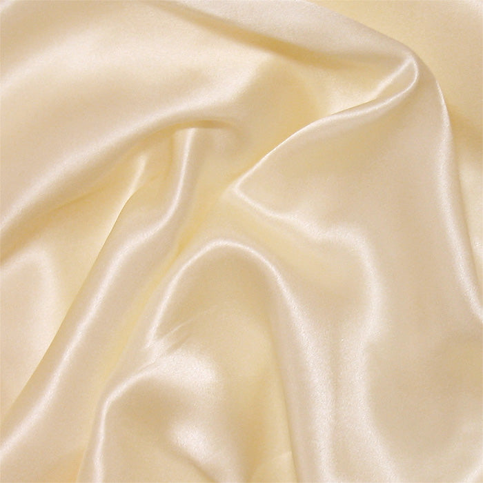 Ivory Charmeuse/Silk Crepe Satin