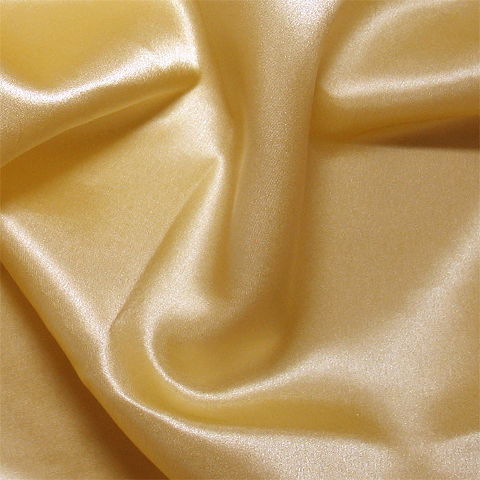 Light Gold Charmeuse/Silk Crepe Satin