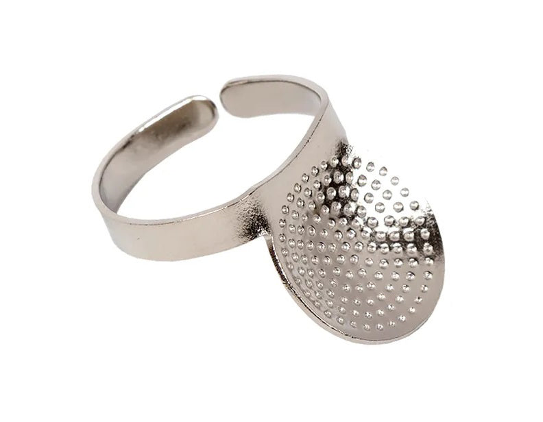 Clover Adjustable Ring Thimble with Plate
