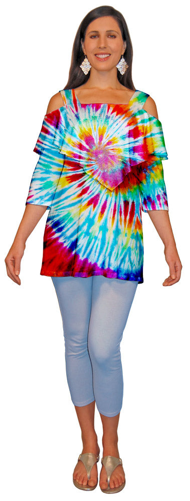 Capelet Top Cold Shoulder