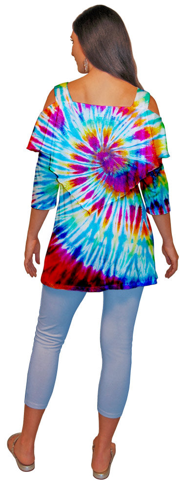 Capelet Top Cold Shoulder