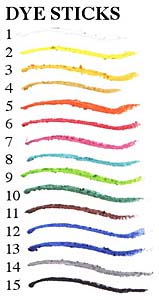 Dye Sticks