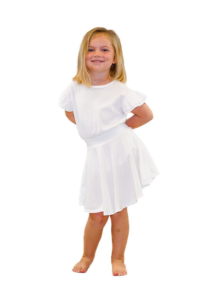 Girl's Twirly Circle Skirt