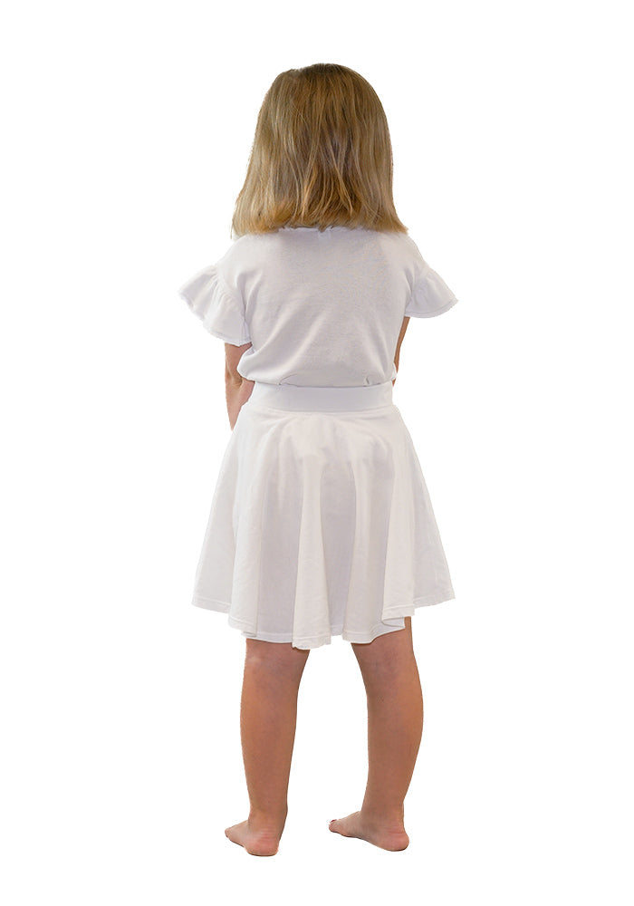 Girl's Twirly Circle Skirt
