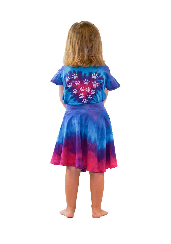 Girl's Twirly Circle Skirt