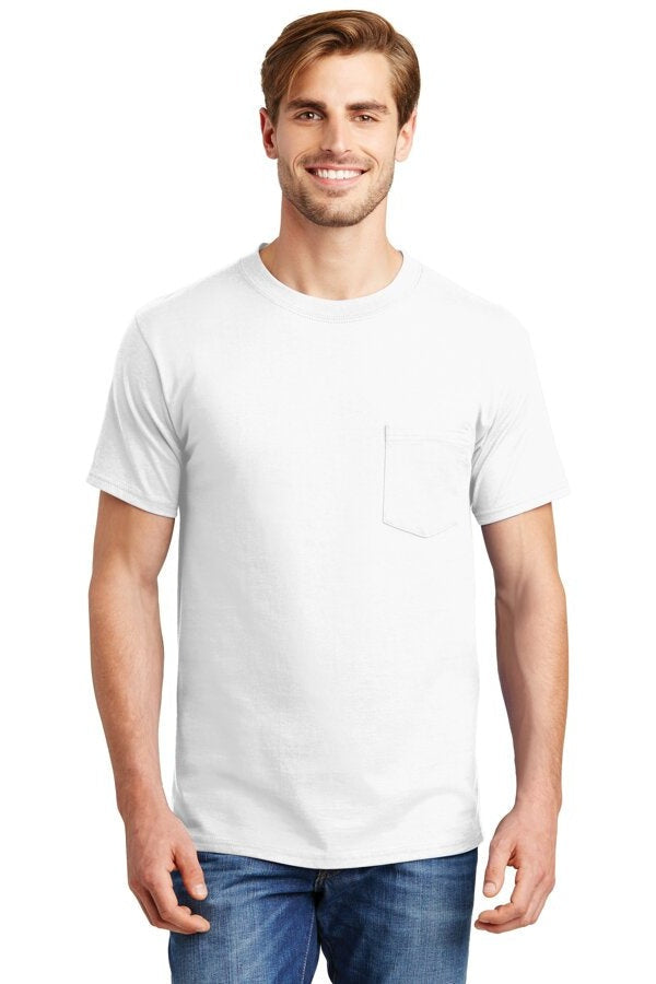 Hanes Beefy-T with Pocket