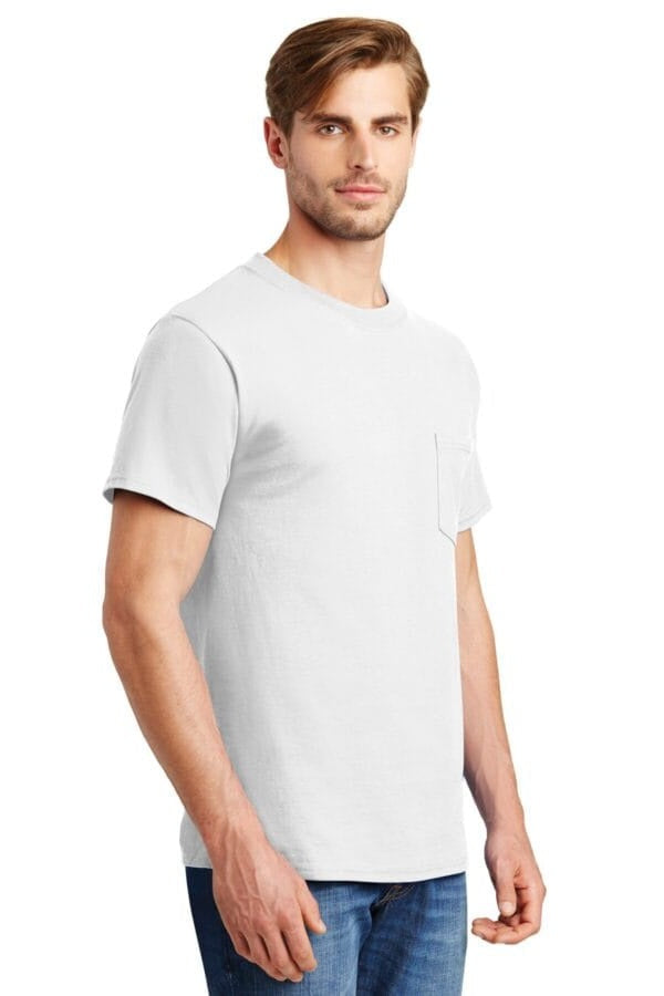 Hanes Beefy-T with Pocket