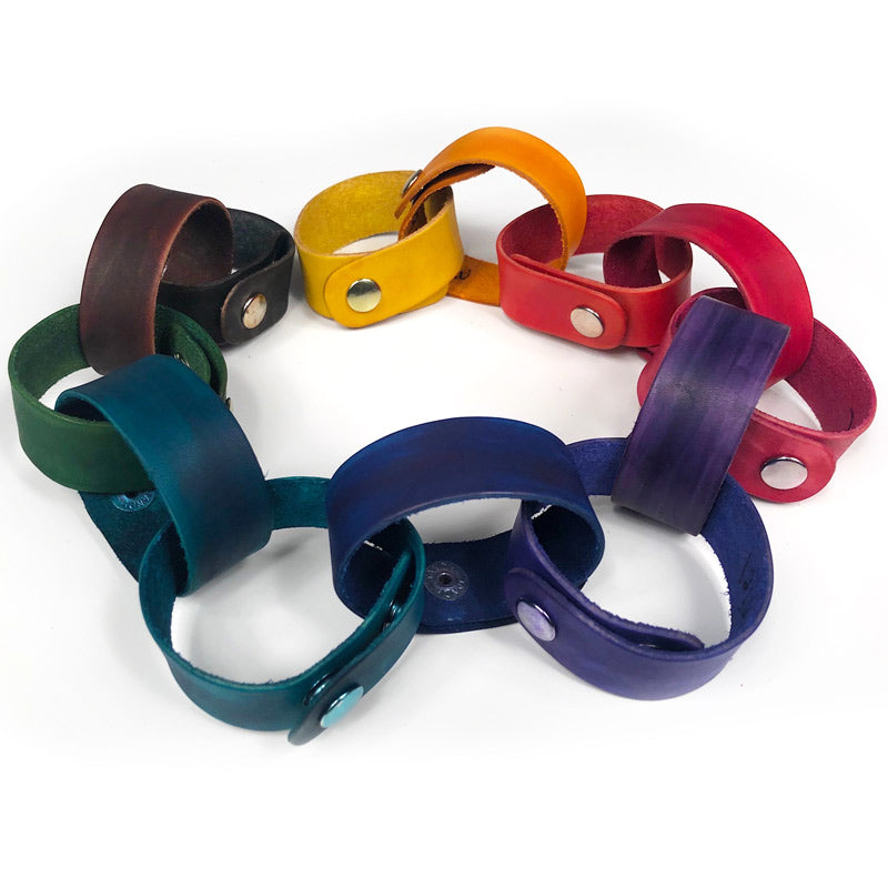 Dyed Leather Examples