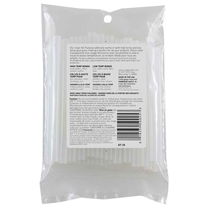 All Purpose / All Temperature 4" Mini Glue Sticks