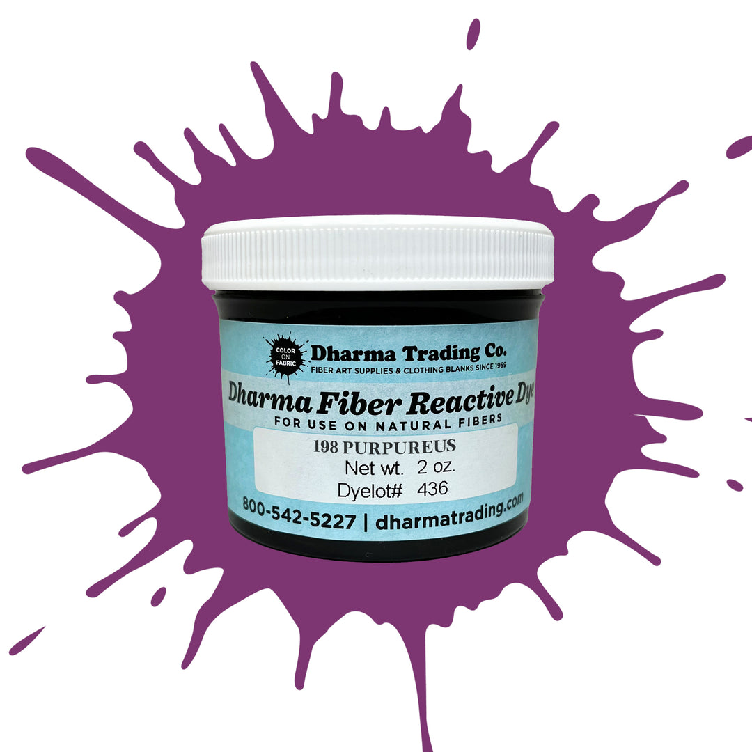 Dharma Fiber Reactive Procion Dye: 198 Purpureus - Violet 12