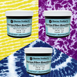 3 NEW PURE Fiber Reactive Dye colors: 196 Sunny Side Up, 197 Blue Velvet, & 198 Purpureus