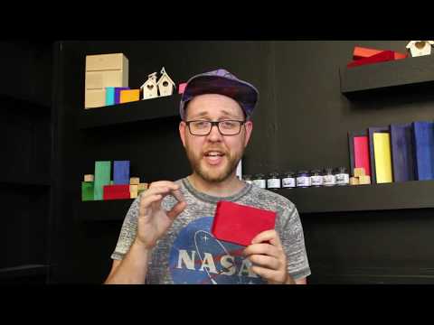 Coloring Wood with Jacquard Basic Dyes