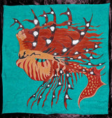 Painted with Pebeo Silk Dyes by Sara Antion