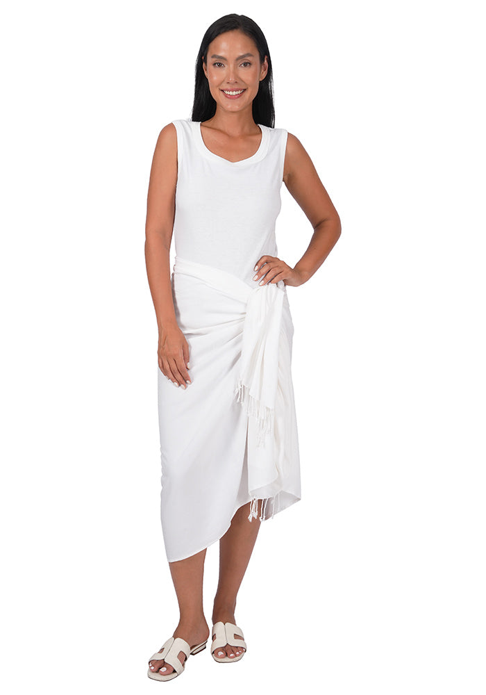 Rayon Sarong with Fringe