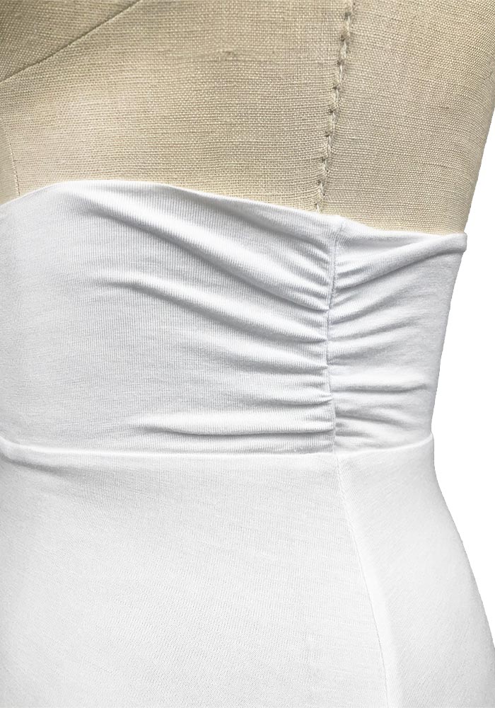 Ruched Waist Maxi Skirt