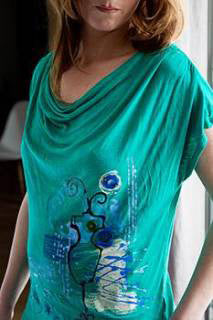 Setacolor Glitter Example