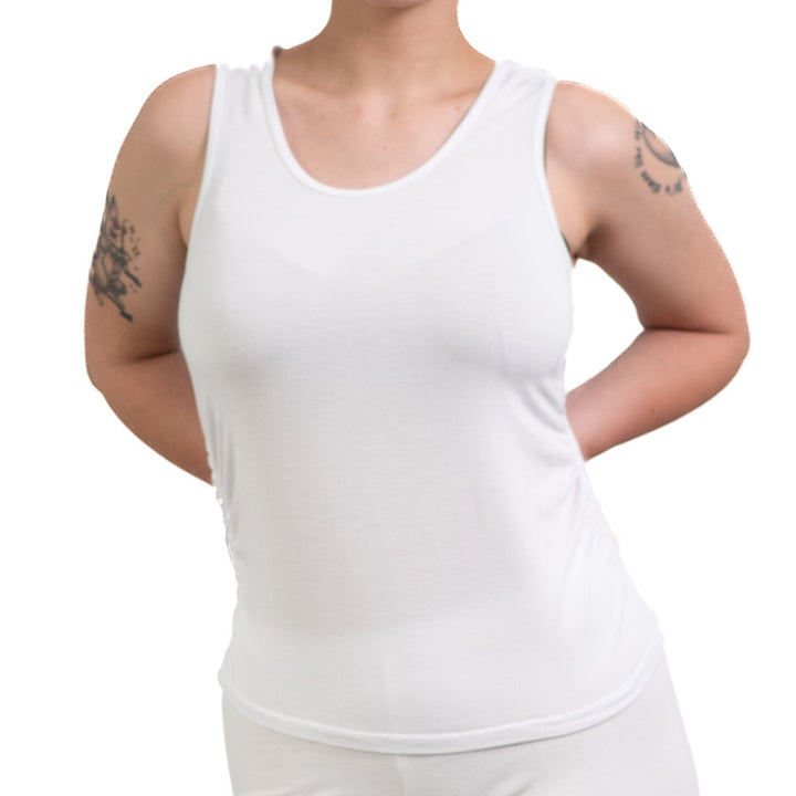 Shirred Sided Tank Top