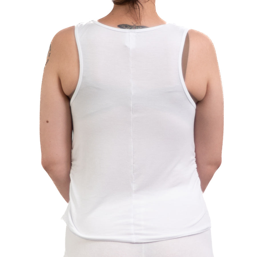 Shirred Sided Tank Top