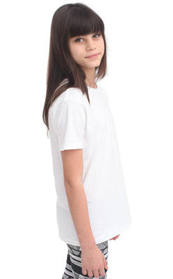 American Apparel Boys Fine Jersey Short-Sleeve T-Shirt 2201 