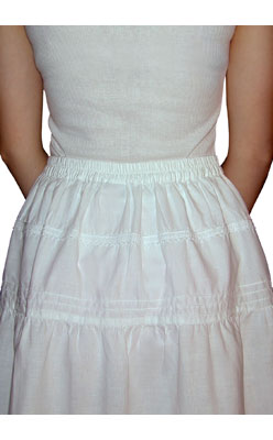 Adult Victorian Pintuck Skirt