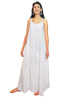 Slip-on Maxi Dress