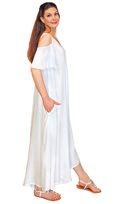 Cold Shoulder Daydream Dress with Pockets