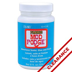 Fabric Mod Podge Glue and Sealer