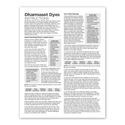 Dharma Acid Dye Color Mixing Chart