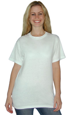 Bulk White Fruit of the Loom Heavy Cotton HD T-shirts Case of 72