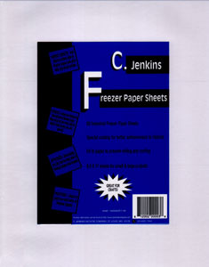 Jenkins Freezer Paper Sheets 8-1/2 by 11-Inch 50 Per Package C 