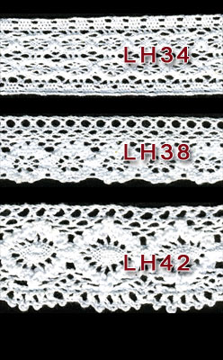 Dyeable Cotton Lace Trim