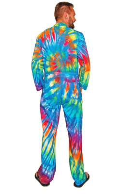 Tie dye overalls mens outlet