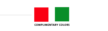 Complementary color example