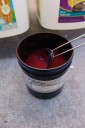 Measure powdered dye